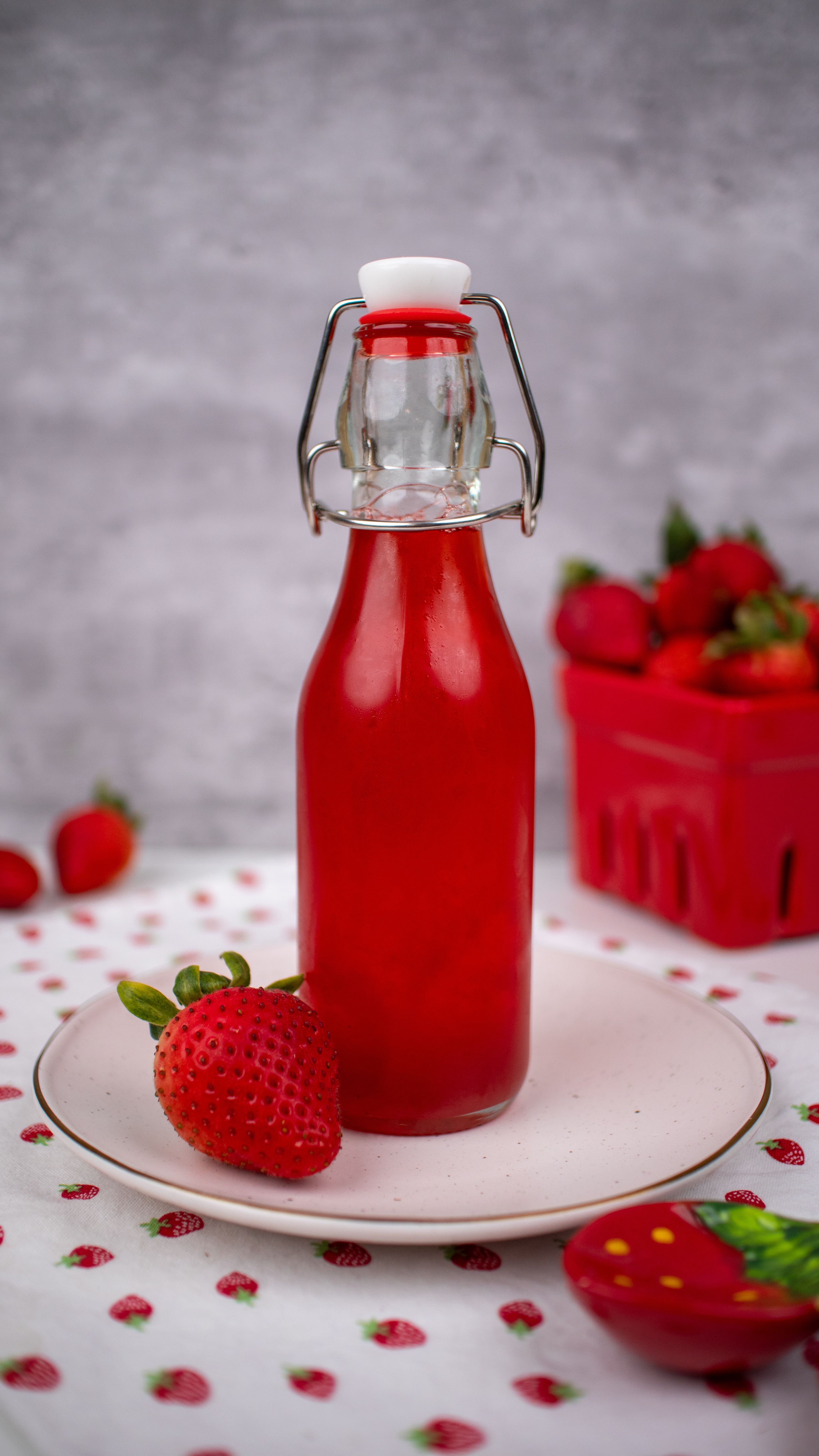 Homemade Strawberry Syrup