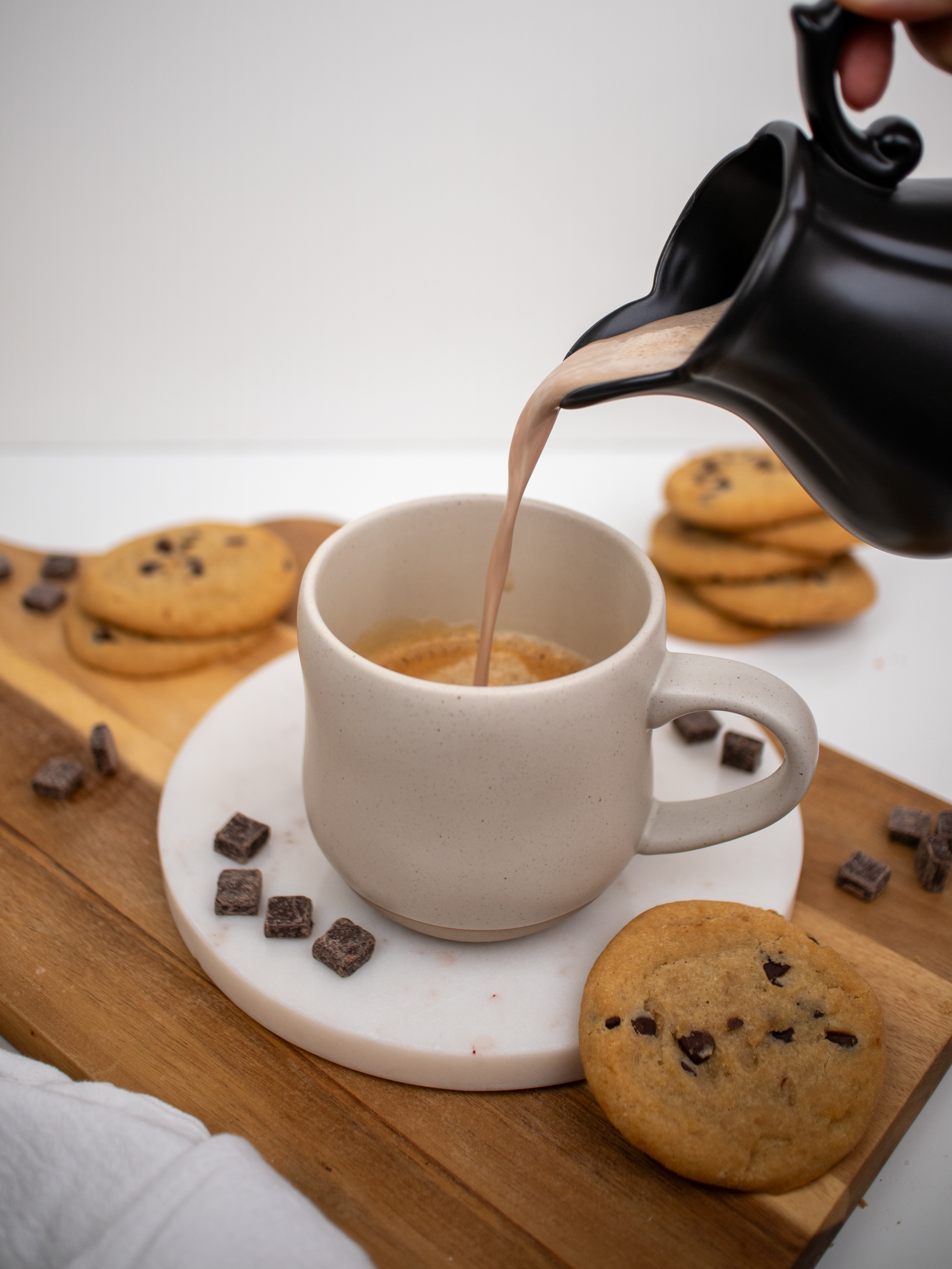 Homemade Brown Butter Chocolate Chip Cookie Creamer
