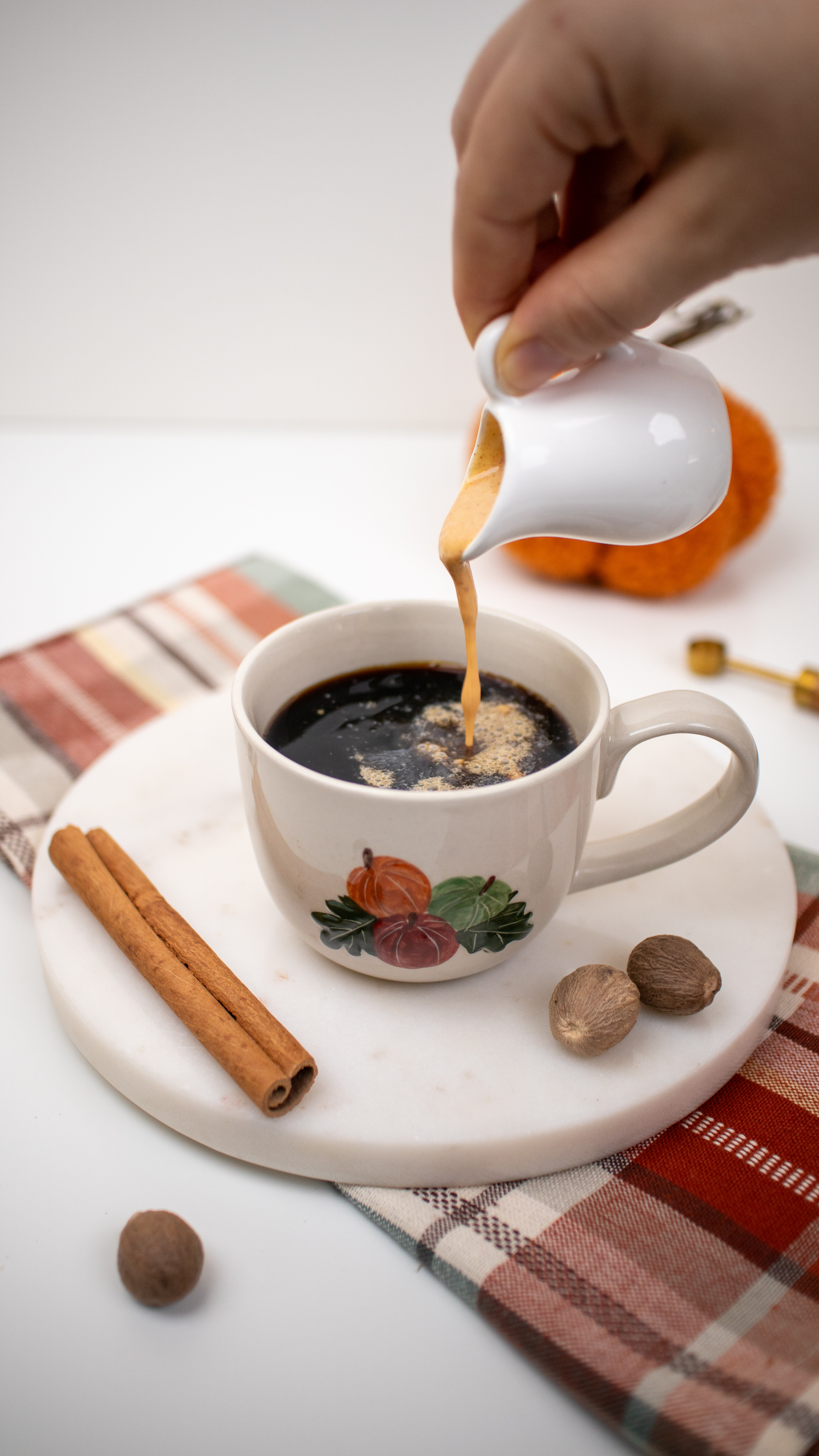 Homemade Pumpkin Spice Creamer