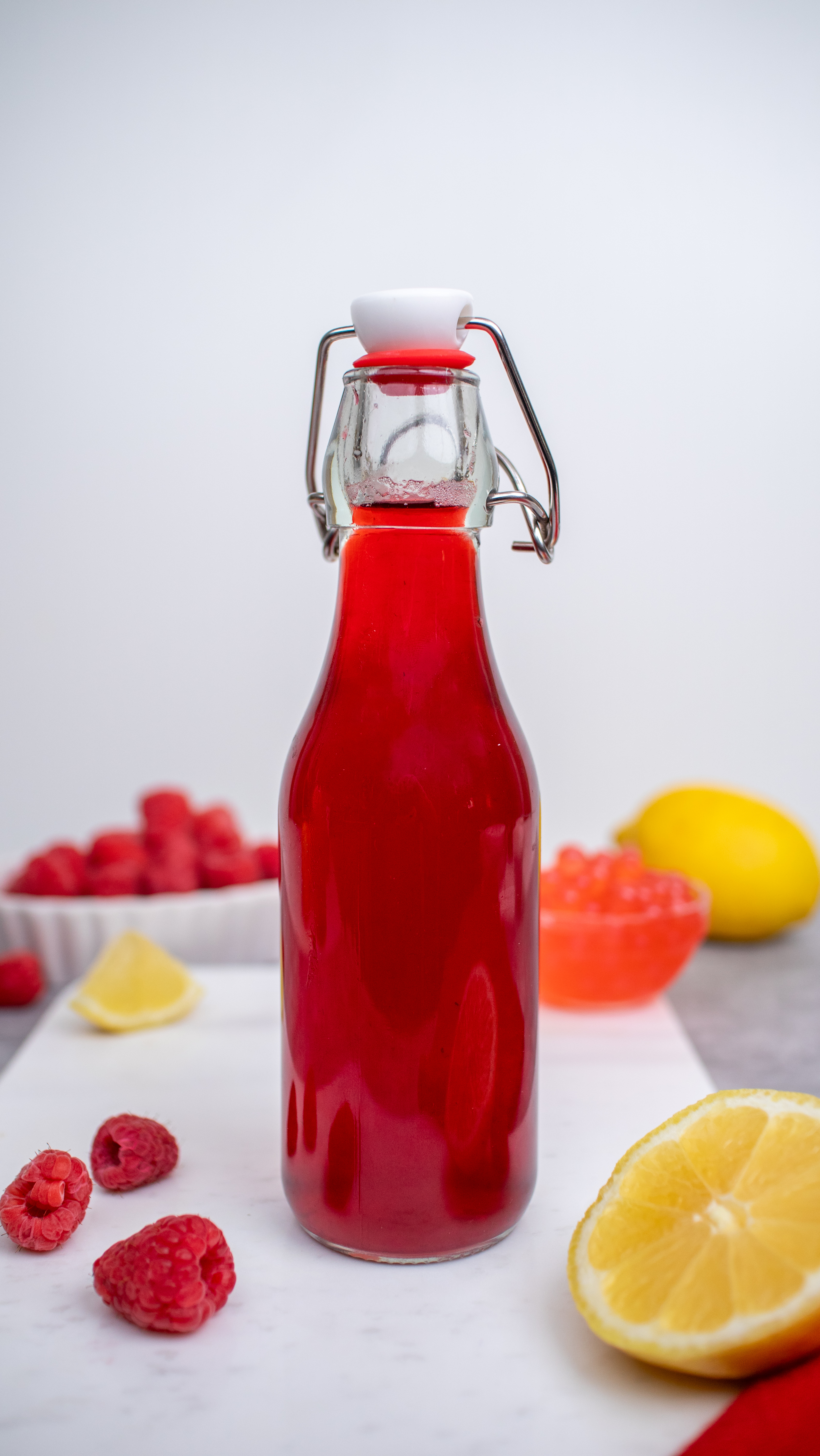 Homemade Raspberry Syrup