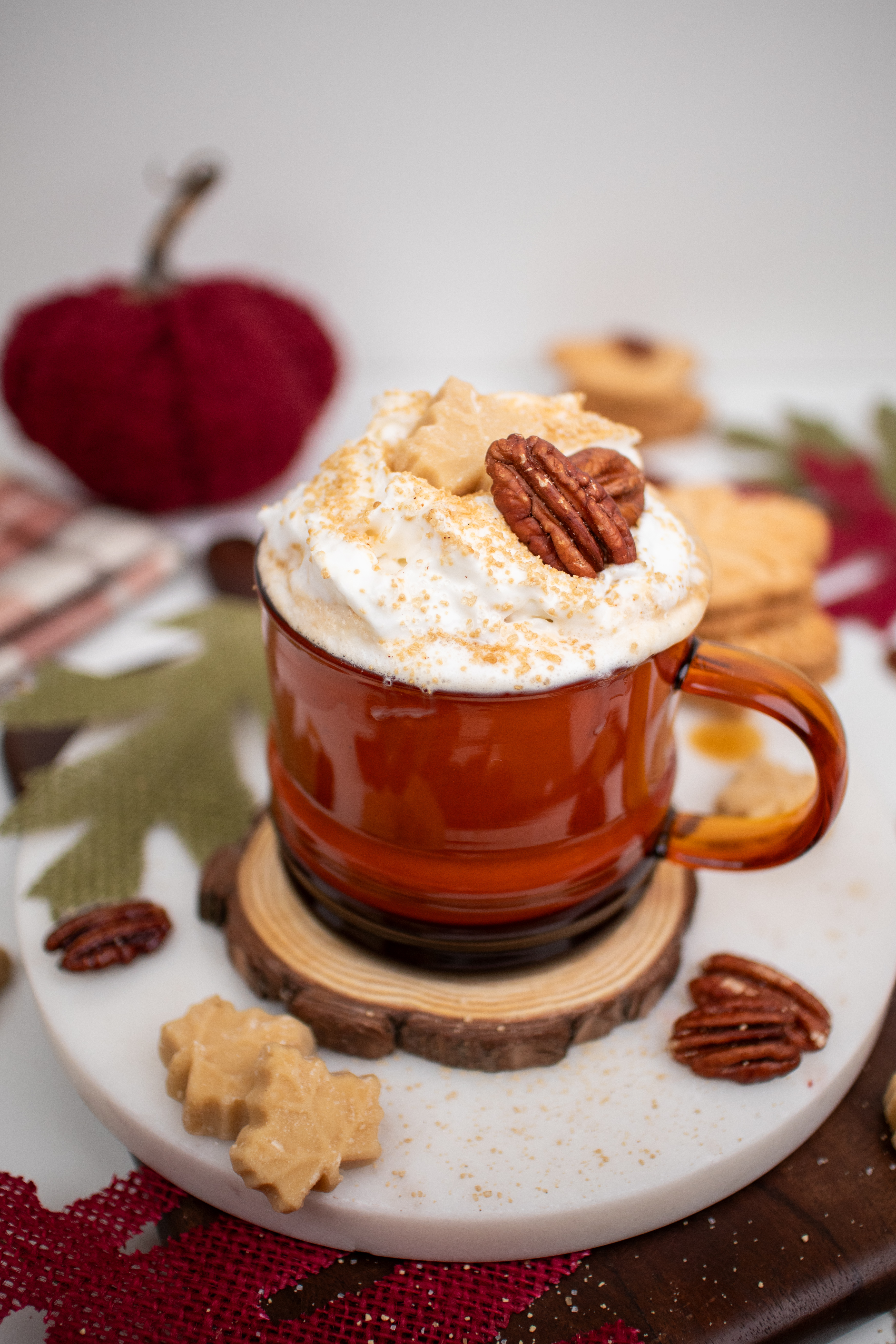 Maple Bourbon Pecan Pie Latte