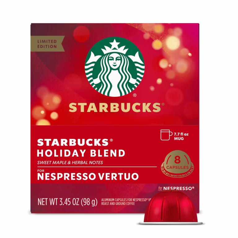Starbucks Holiday Blend Medium Roast Keurig K-Cup Coffee Pods