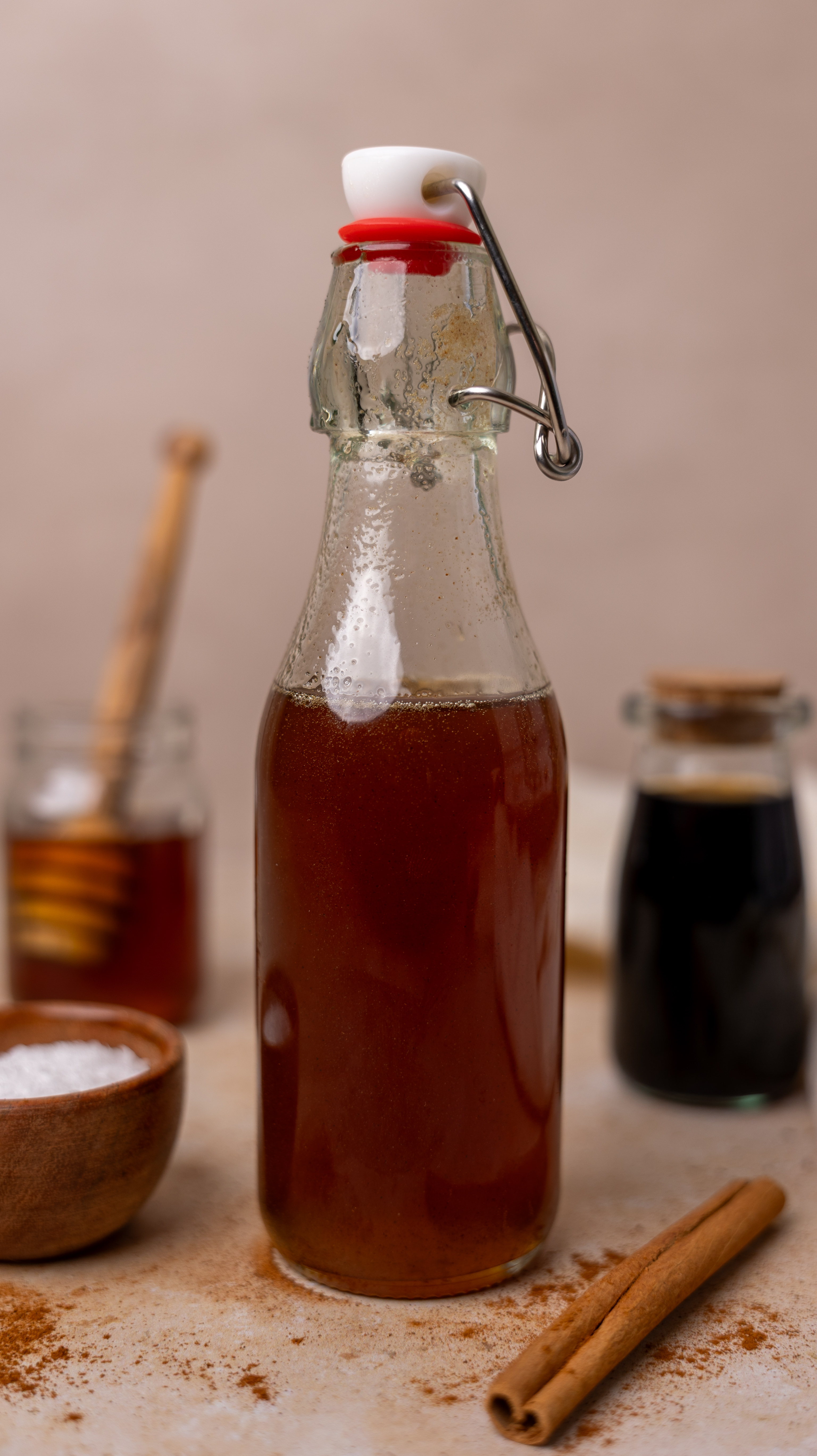 Homemade Honey Cinnamon Vanilla Syrup