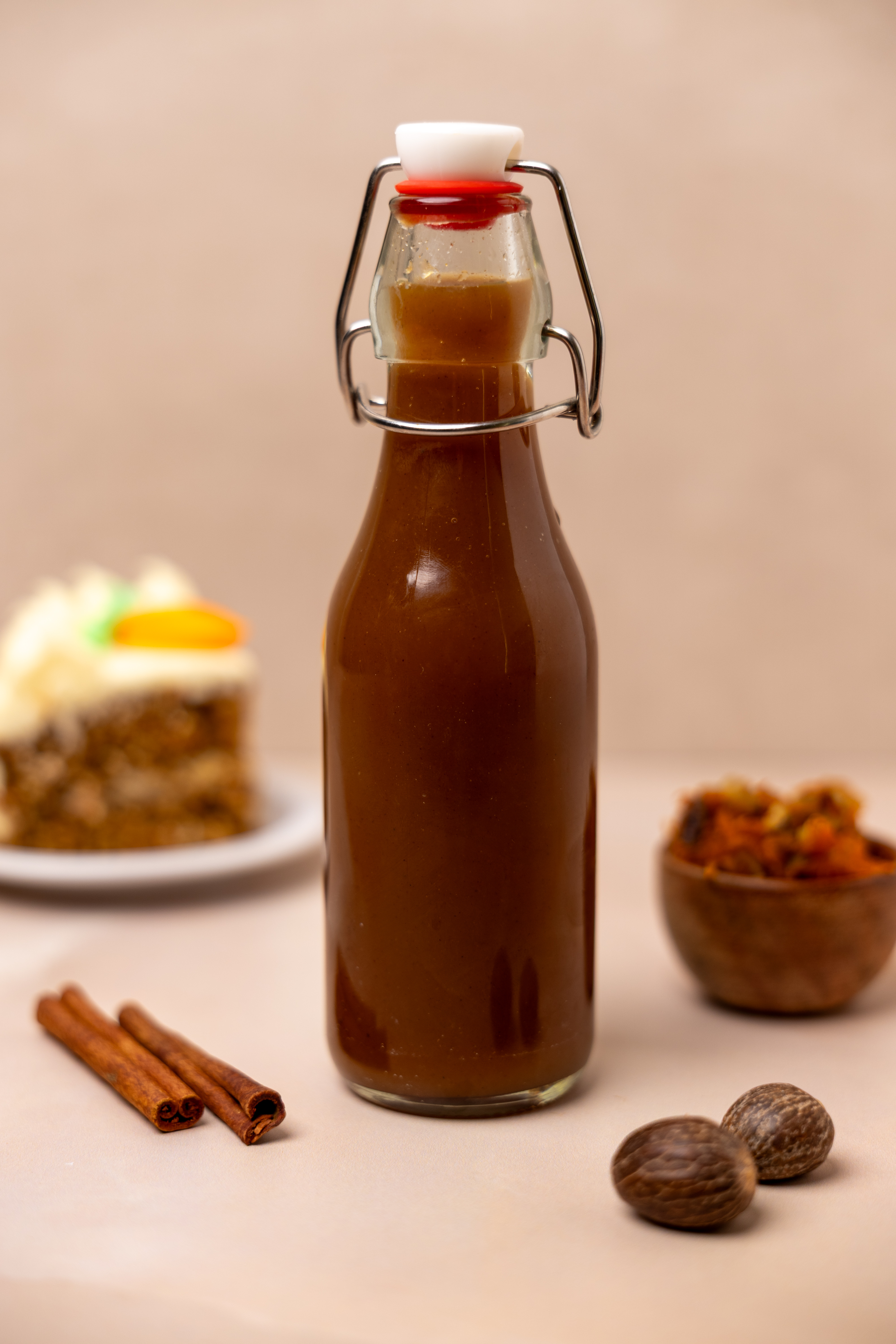 Homemade Carrot Cake Syrup