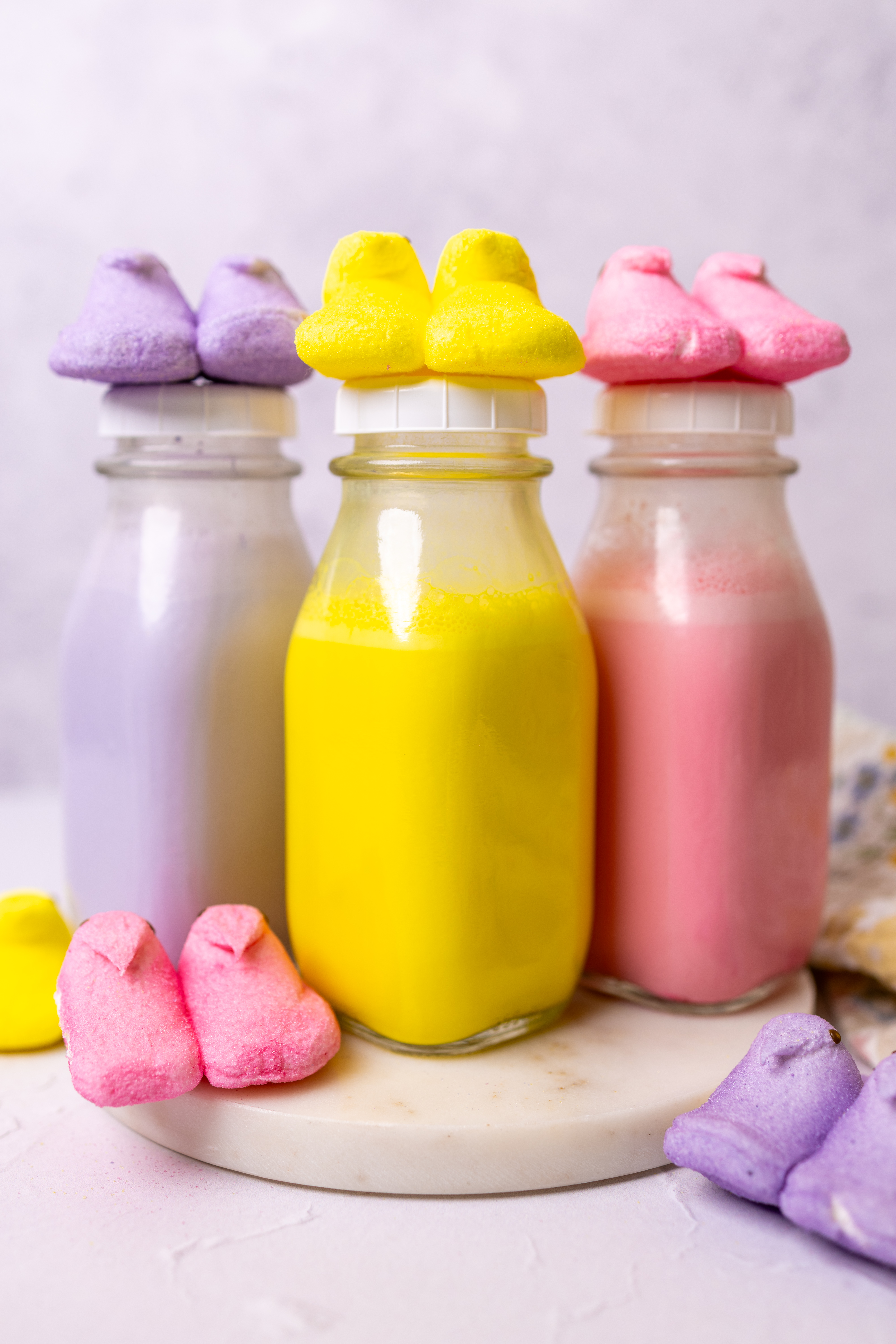 Homemade Marshmallow Peeps Creamer