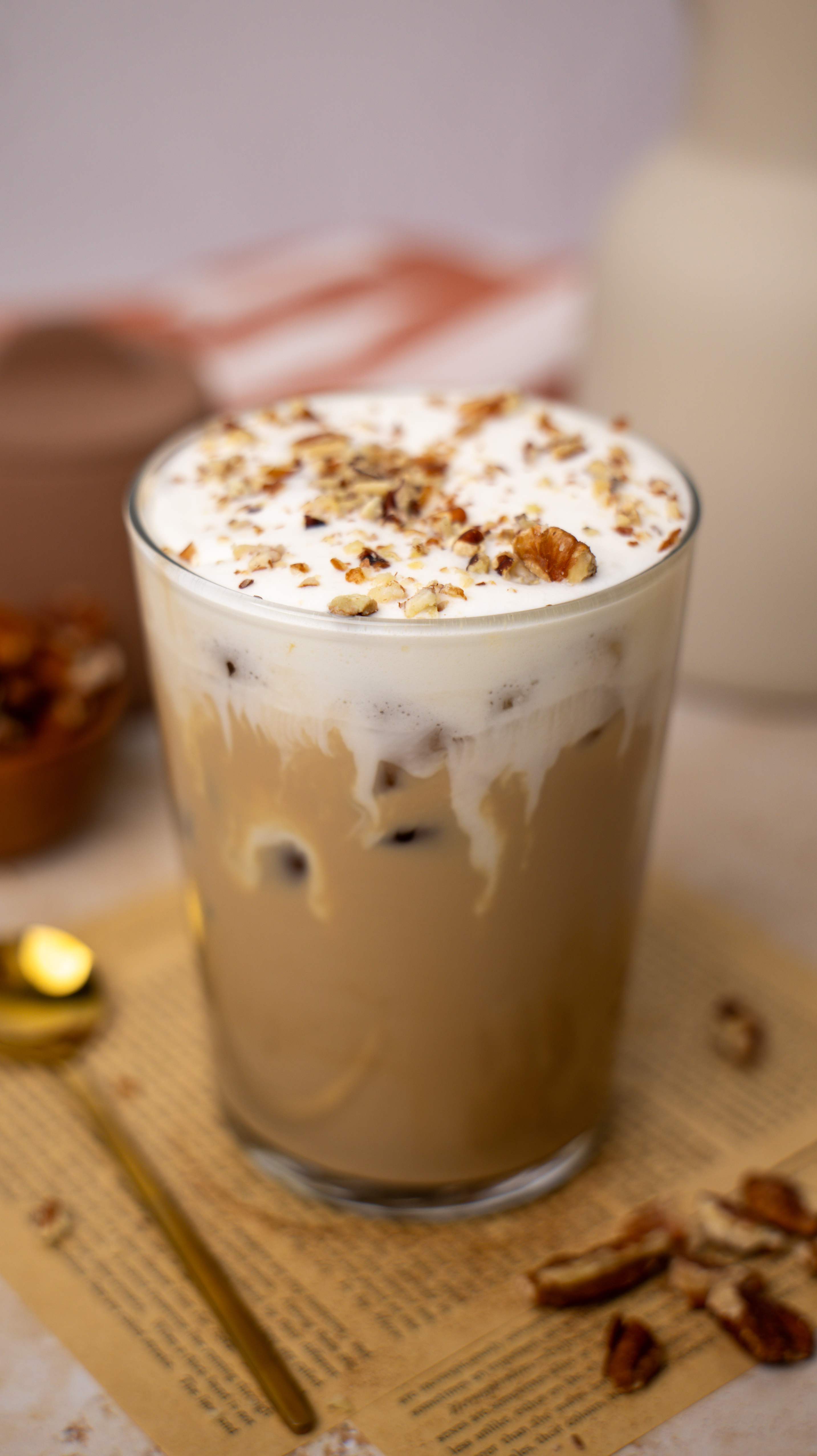 Starbucks Iced Pecan Crunch Latte